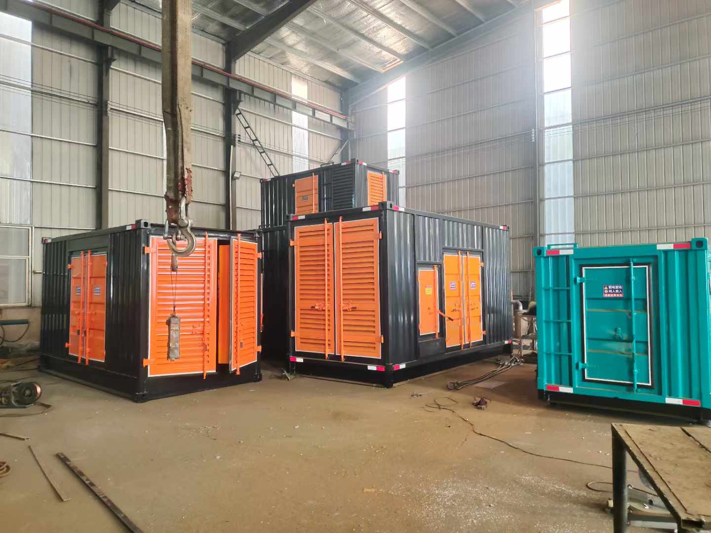 永丰500kw柴油发电机组可以带动多少功率设备?